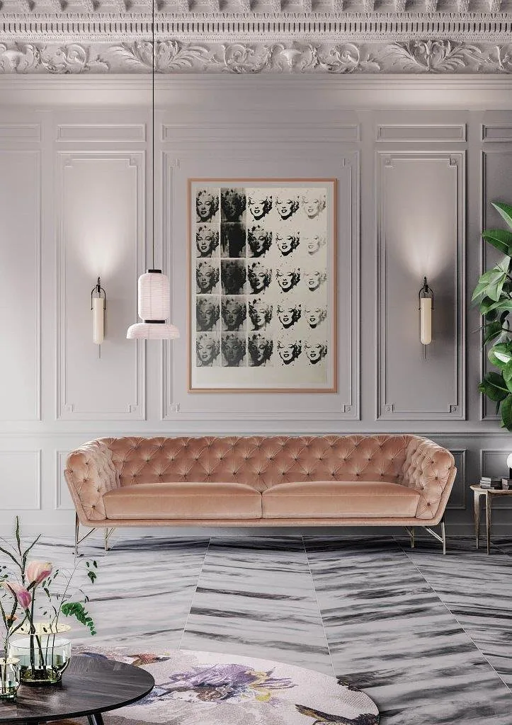 Диван Art Nouveau, Calia Italia