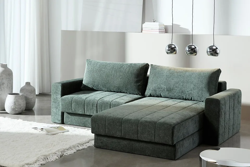 Диван-кровать Akello Sofa Bed Chaise With Arms, Innovation Living, в интерьере