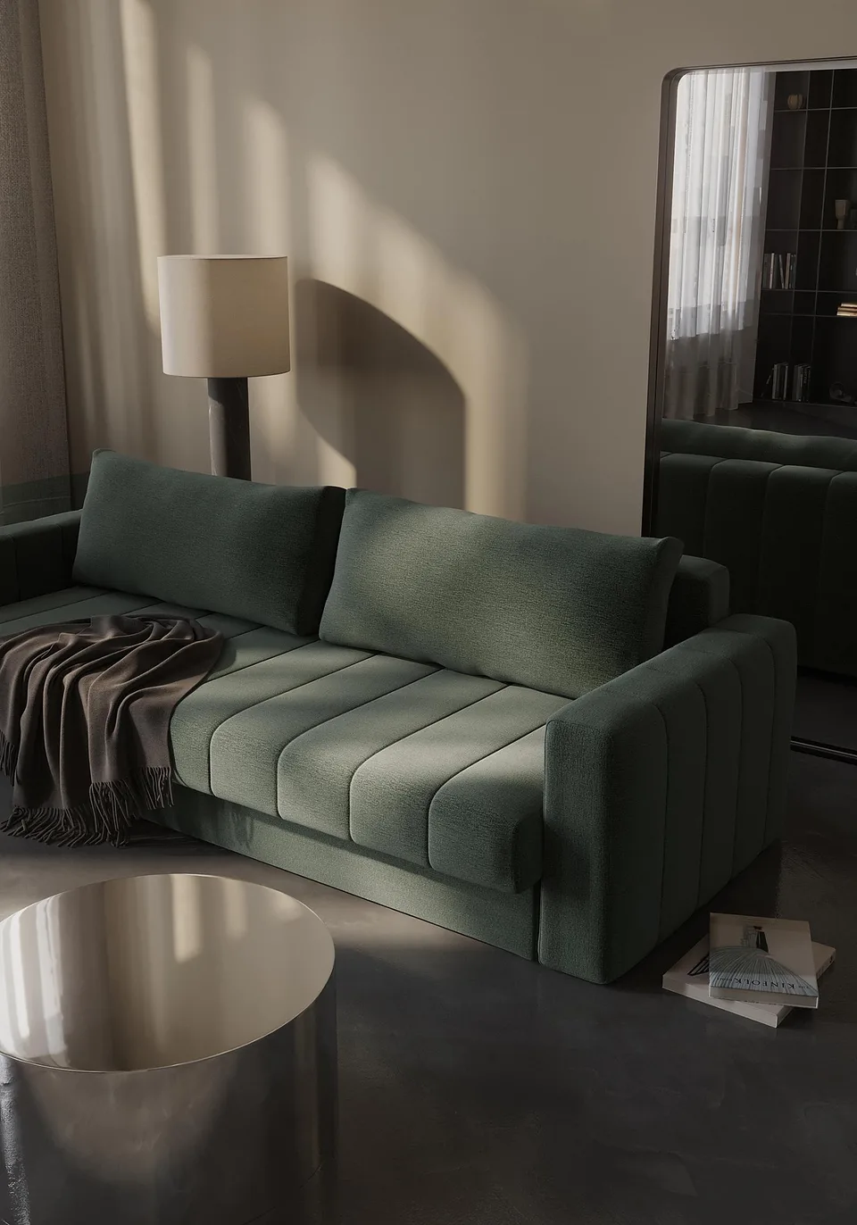 Диван-кровать Akello Sofa Bed with Arms, Innovation Living, в интерьере
