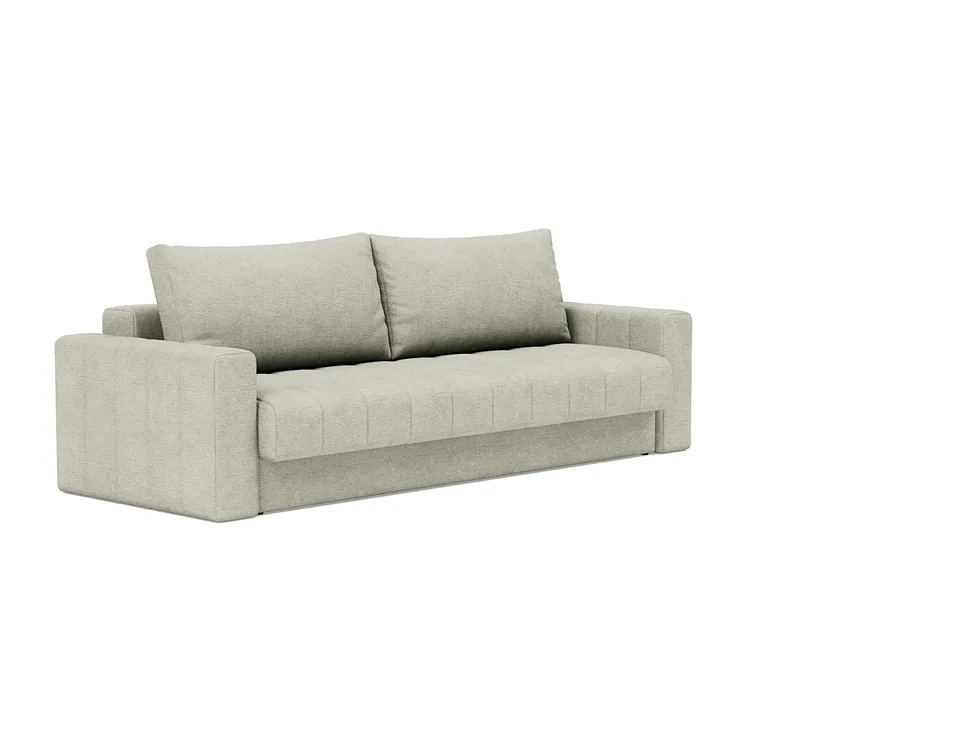 Диван-кровать Akello Sofa Bed with Arms, Innovation Living, в положении дивана — вид в три четверти