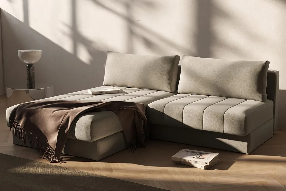 Диван-кровать Akello Sofa Bed With Chaise, Innovation Living, в интерьере