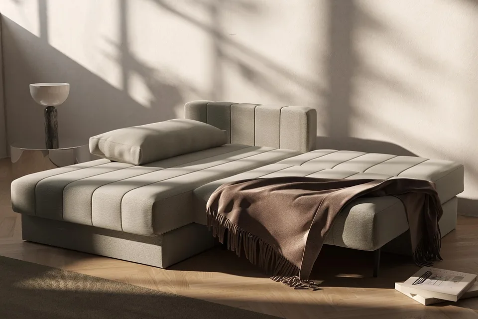 Диван-кровать Akello Sofa Bed With Chaise, Innovation Living, в интерьере