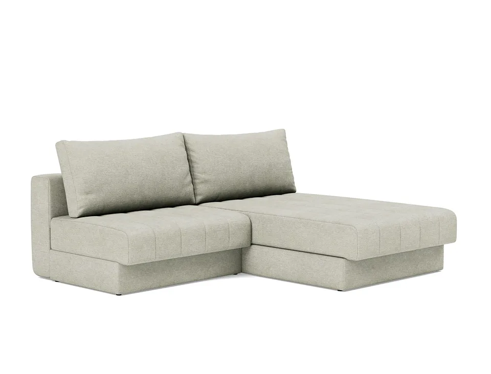 Диван-кровать Akello Sofa Bed With Chaise, Innovation Living, в положении дивана — вид в три четверти
