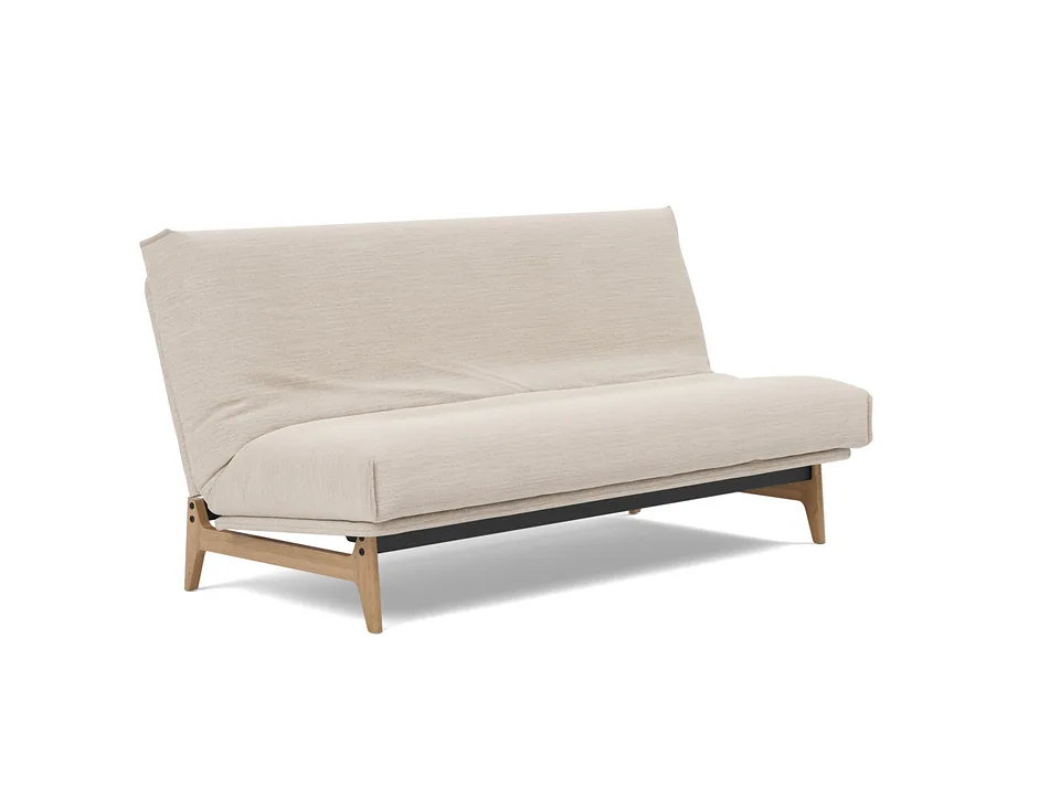 Диван-кровать Aslak Sofa Bed, Innovation Living, в положении дивана — вид в три четверти