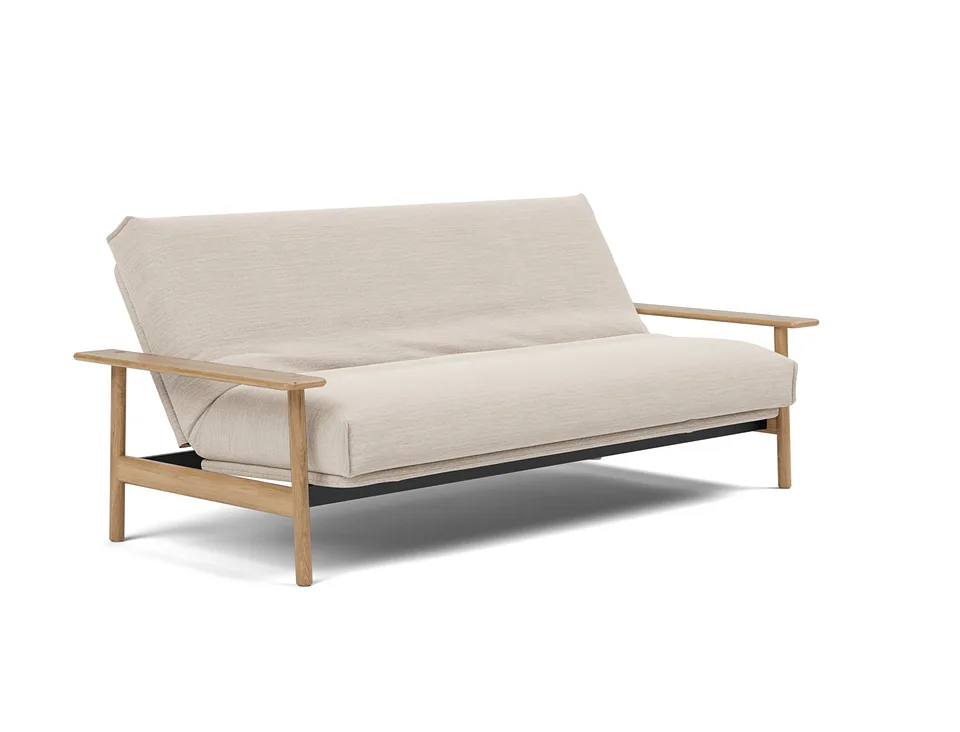 Диван-кровать Balder Sofa Bed, Innovation Living, в положении для отдыха — вид в три четверти