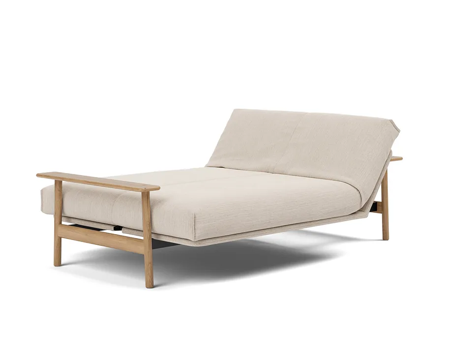 Диван-кровать Balder Sofa Bed, Innovation Living, с приподнятым изголовьем — вид в три четверти