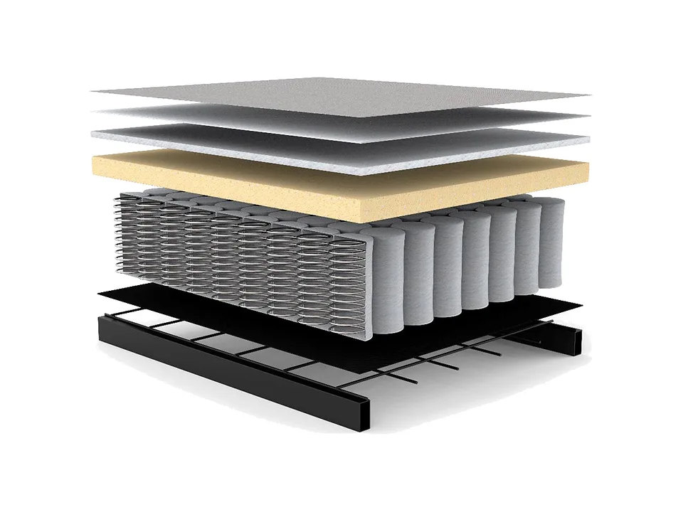Матрас Excess Pocket Spring в разрезе: диван-кровать Yonata Sofa Bed