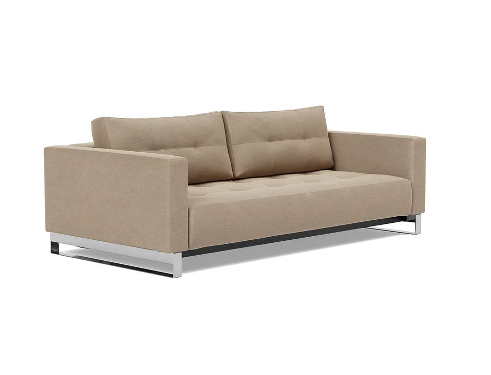 Диван-кровать Cassius D.E.L. Sofa Bed, Innovation Living, в положении дивана — вид в три четверти