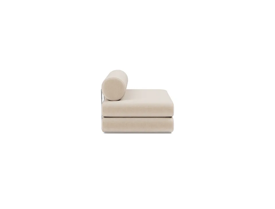 Кушетка Circlus Daybed With Round Cushions, Innovation Living, в положении дивана — вид сбоку