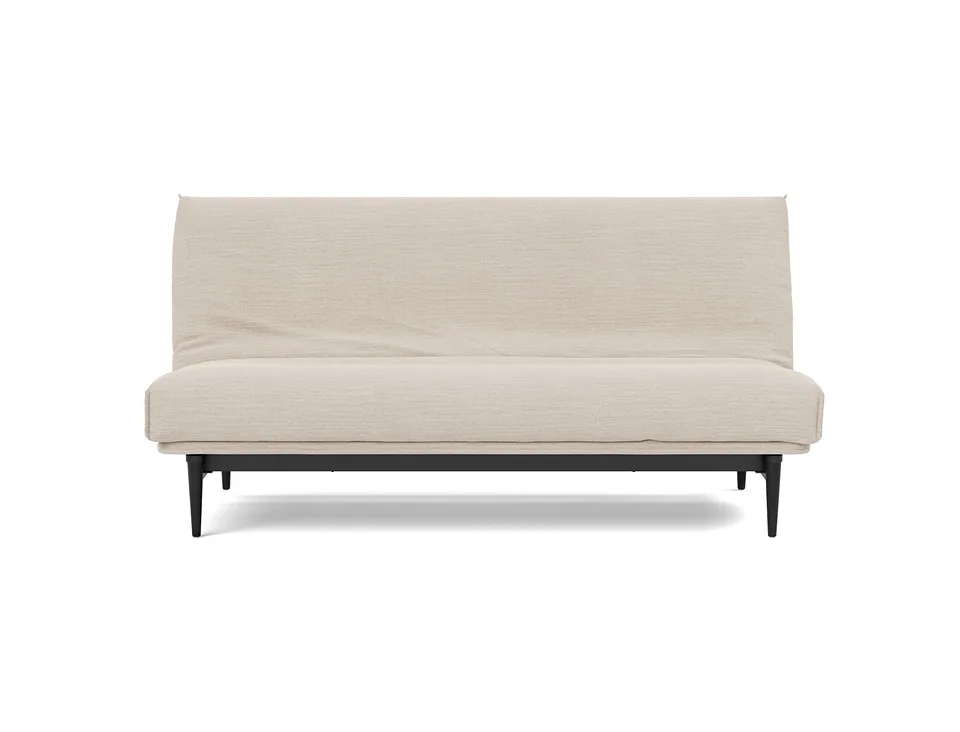 Диван-кровать Colpus Black Sofa Bed, Innovation Living, в положении дивана — вид спереди