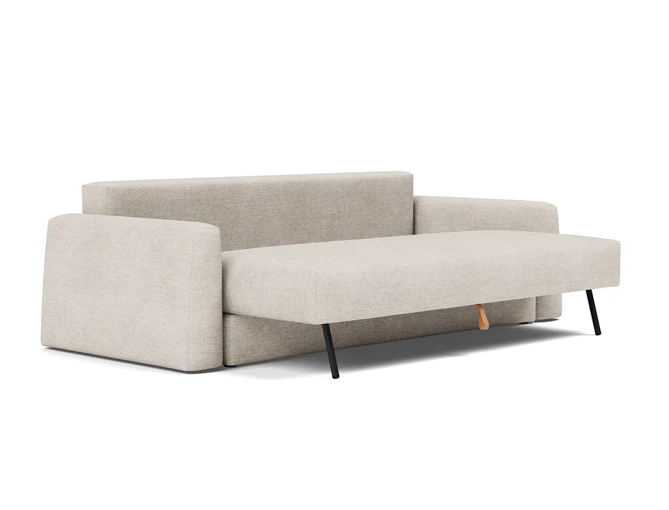 Диван-кровать Cone Sofa Bed, Innovation Living, с открытым ящиком для белья — вид в три четверти