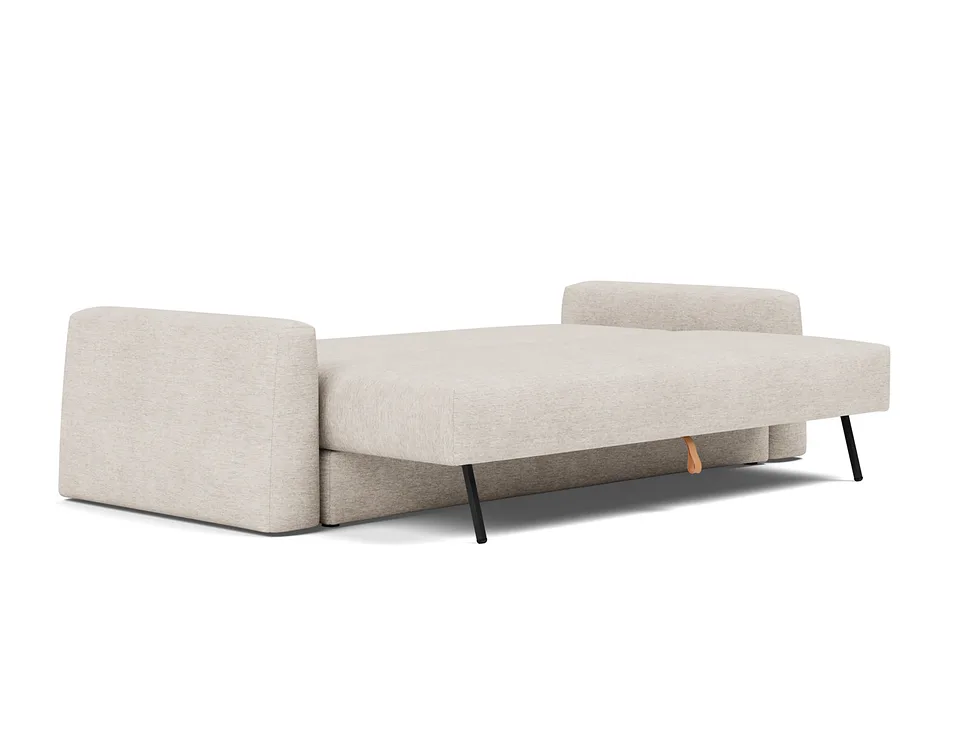 Диван-кровать Cone Sofa Bed, Innovation Living, в разложенном виде — вид в три четверти