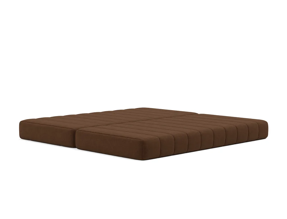 Диван-кровать CozyPad Sofa Bed, Innovation Living, в разложенном виде — вид в три четверти