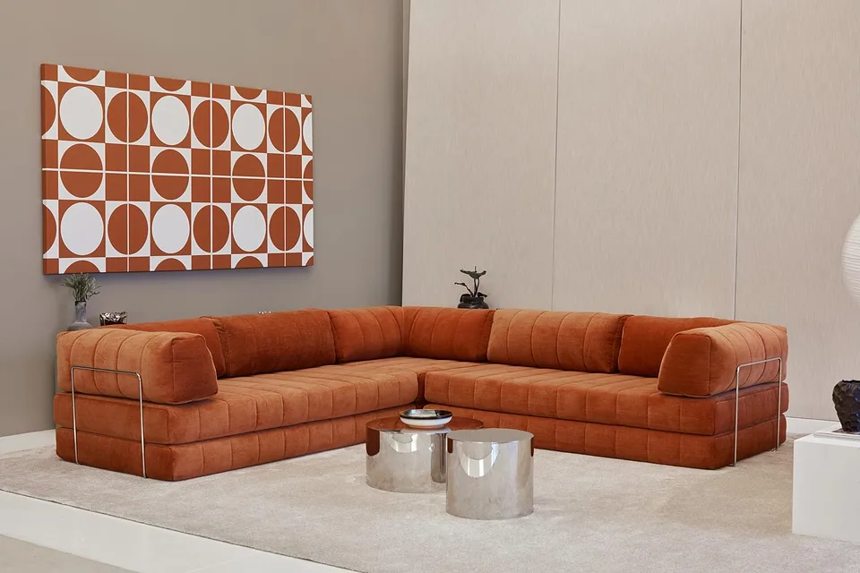Диван-кровать CozyPad Sofa Bed Corner with arms, Innovation Living, в интерьере