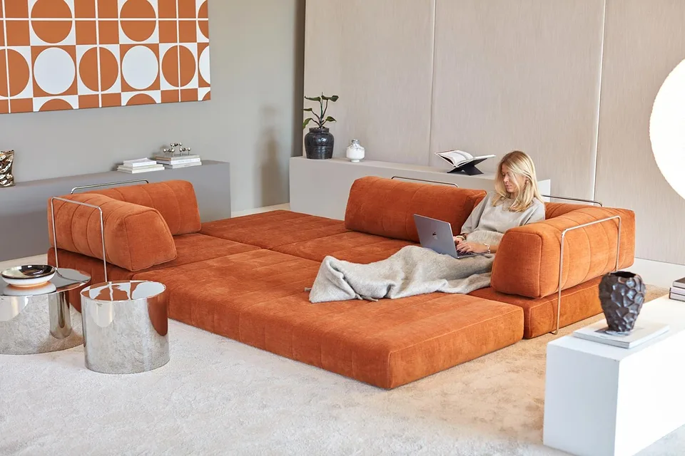 Диван-кровать CozyPad Sofa Bed Grand with arms, Innovation Living, в интерьере