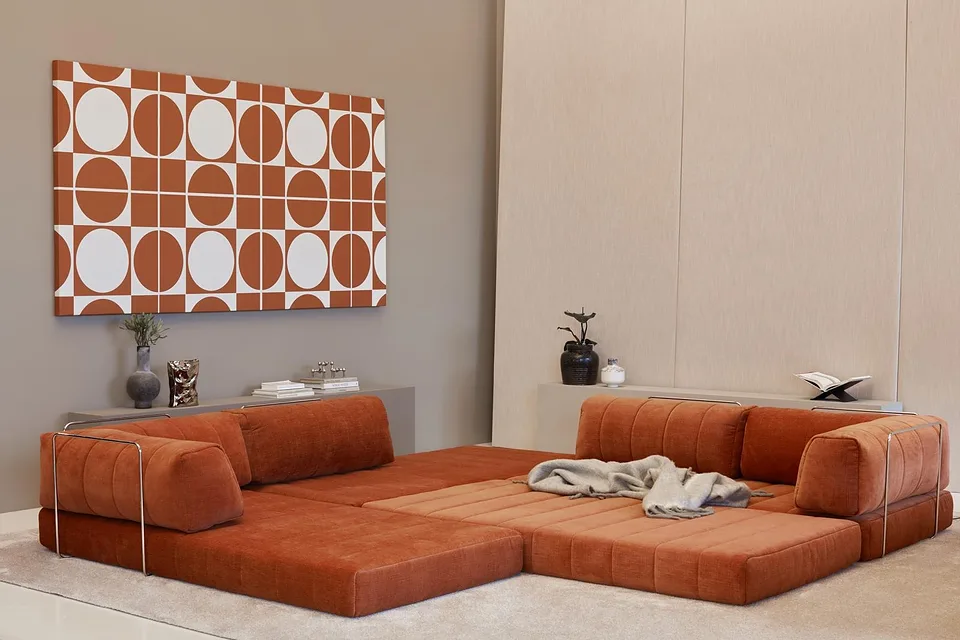 Диван-кровать CozyPad Sofa Bed L-Shape with arm, Innovation Living, в интерьере