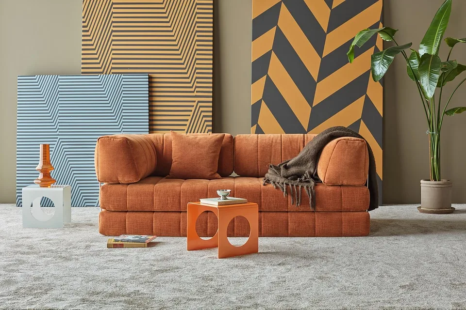 Диван-кровать CozyPad Sofa Bed with arms, Innovation Living, в интерьере