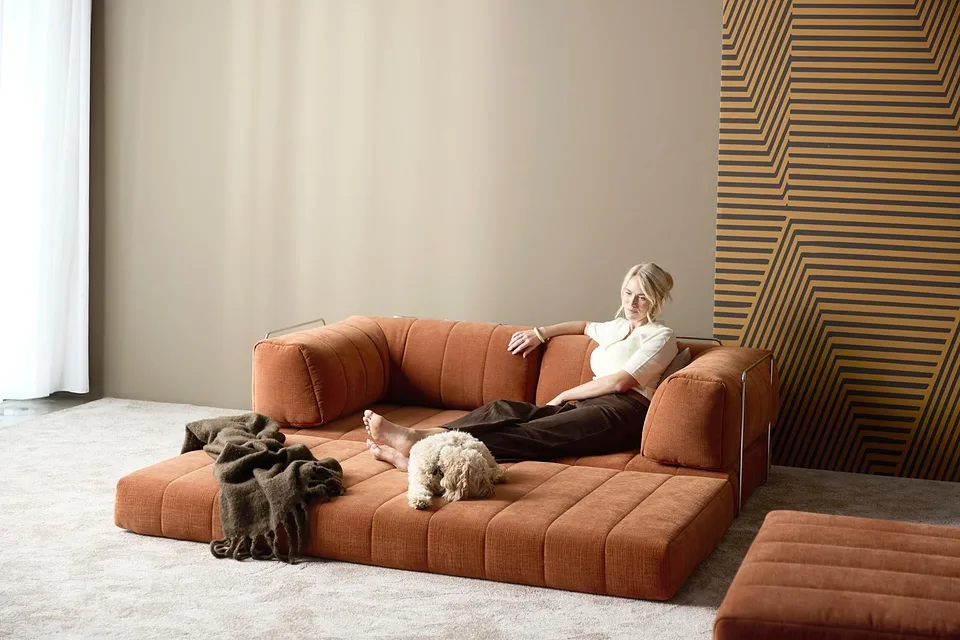 Диван-кровать CozyPad Sofa Bed with arms, Innovation Living, в интерьере