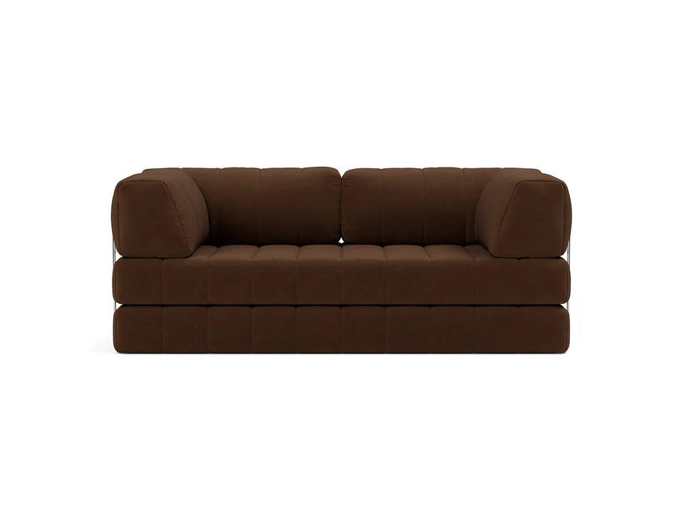 Диван-кровать CozyPad Sofa Bed with arms, Innovation Living, в положении дивана — вид спереди