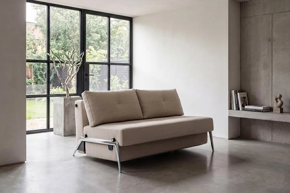 Диван-кровать Cubed Alu Sofa Bed, Innovation Living, в интерьере