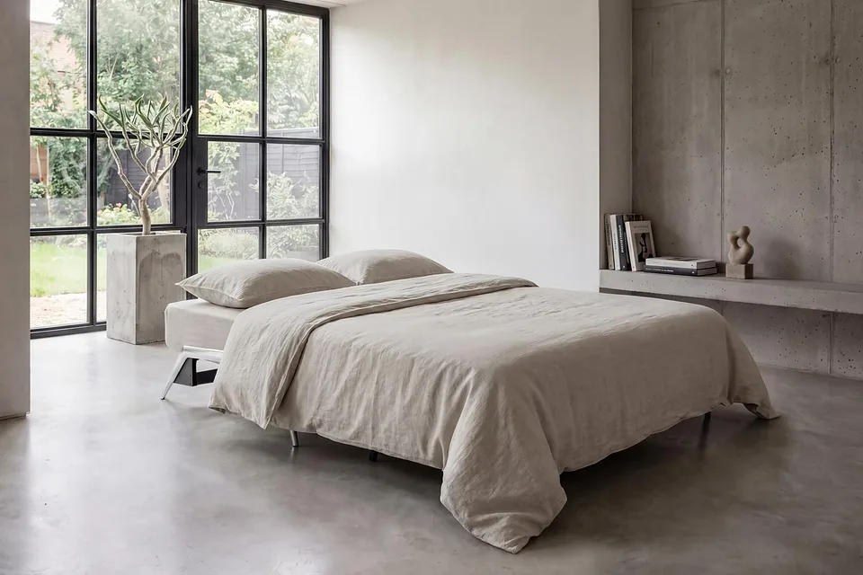 Диван-кровать Cubed Alu Sofa Bed, Innovation Living, в интерьере