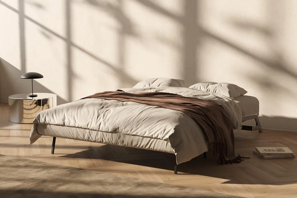 Диван-кровать Cubed Chrome Sofa Bed, Innovation Living, в интерьере