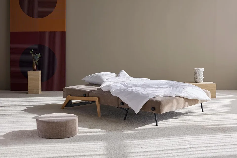 Диван-кровать Cubed Wood Sofa Bed, Innovation Living, в интерьере