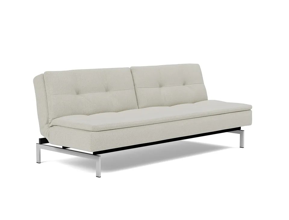 Диван-кровать Dublexo Chrome Sofa Bed, Innovation Living, в положении дивана — вид в три четверти