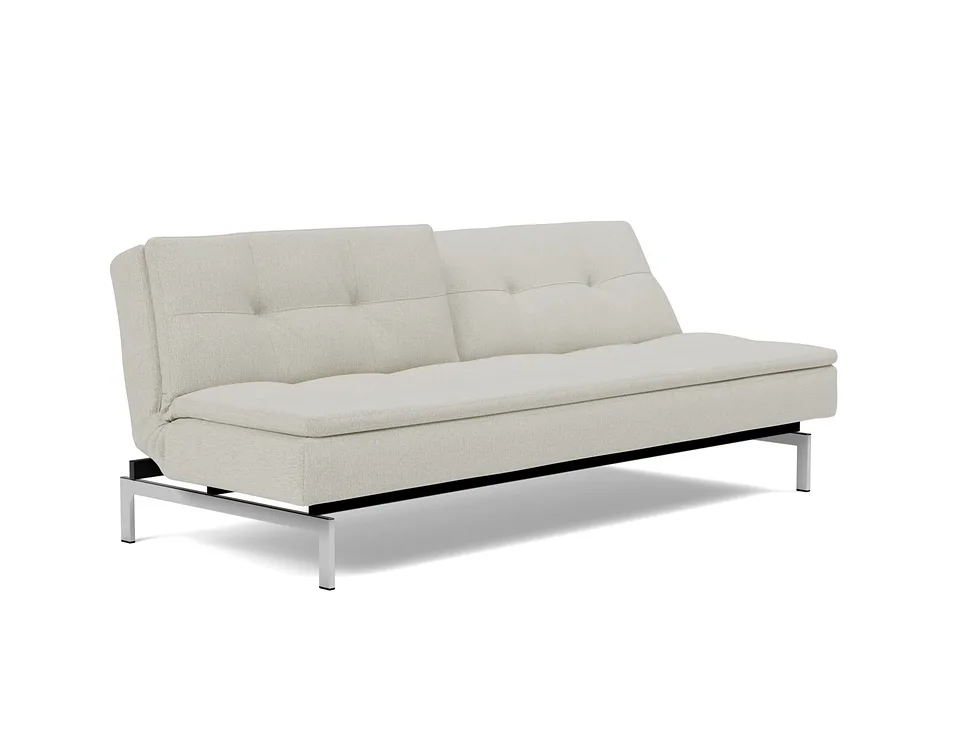 Диван-кровать Dublexo Chrome Sofa Bed, Innovation Living, в положении для отдыха — вид в три четверти