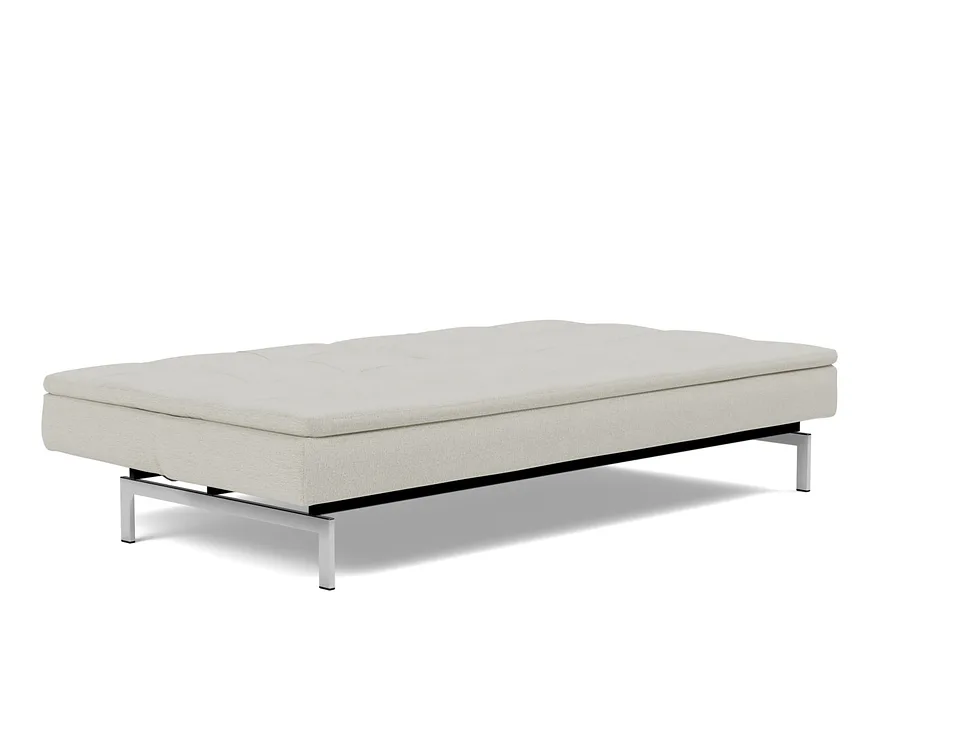 Диван-кровать Dublexo Chrome Sofa Bed, Innovation Living, в разложенном виде — вид в три четверти