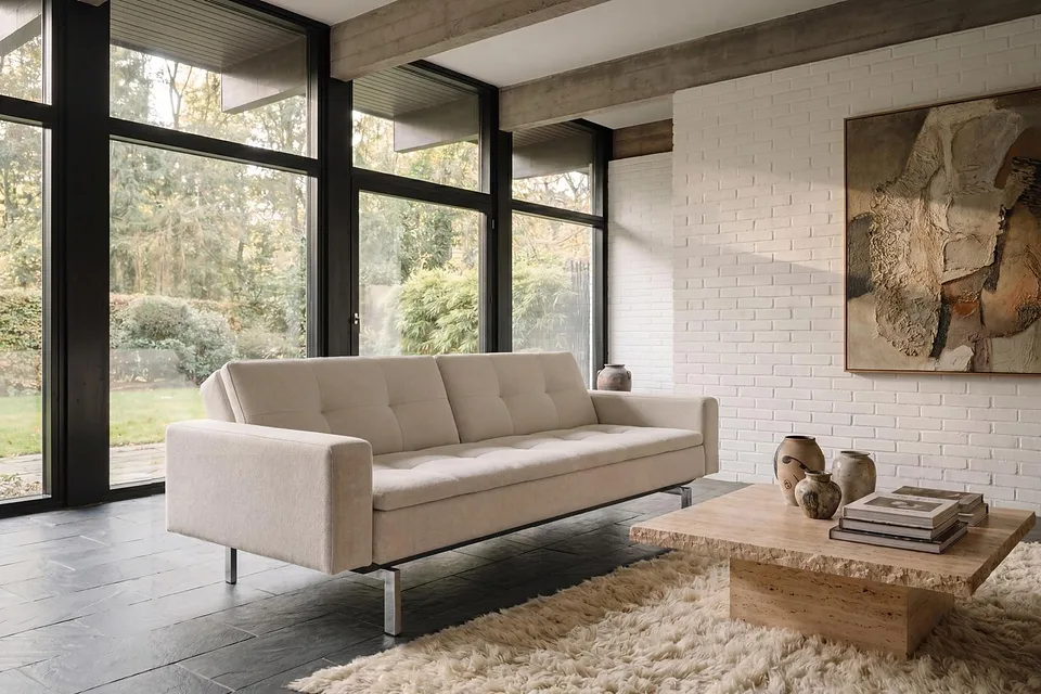 Диван-кровать Dublexo Chrome Sofa Bed With Arms, Innovation Living, в интерьере