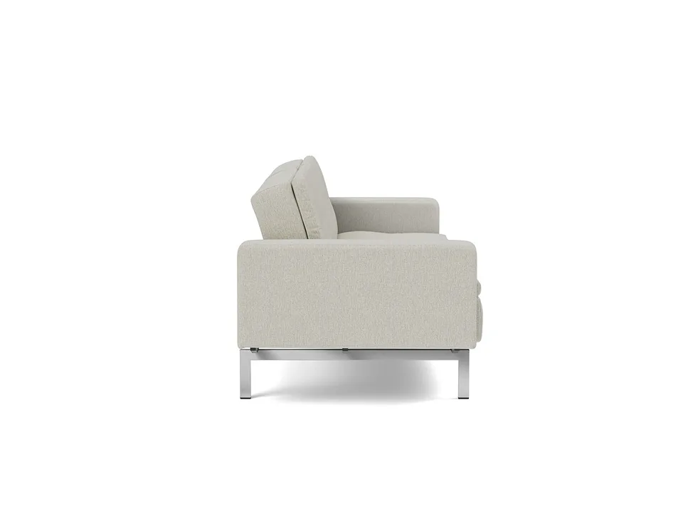 Диван-кровать Dublexo Chrome Sofa Bed With Arms, Innovation Living, в положении дивана — вид сбоку