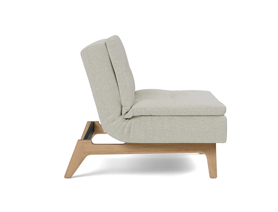 Кресло-кровать Dublexo Eik Chair, Innovation Living, в положении кресла — вид сбоку