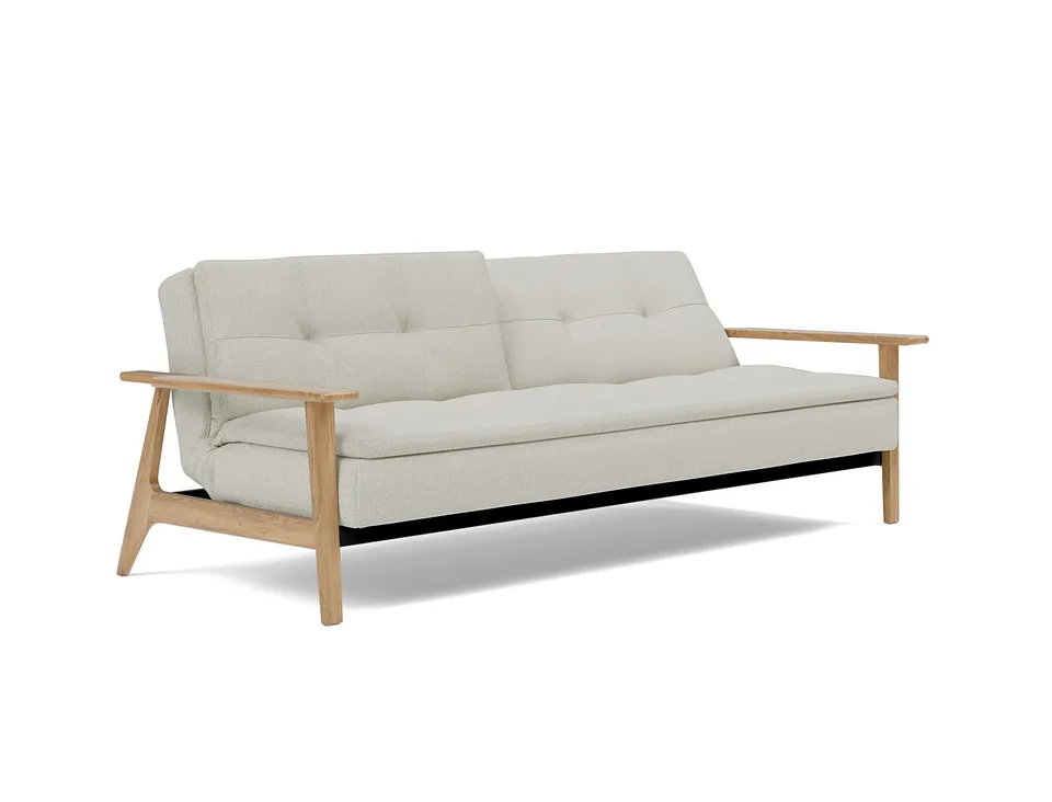 Диван-кровать Dublexo Frej Sofa Bed, Innovation Living, в положении для отдыха — вид в три четверти