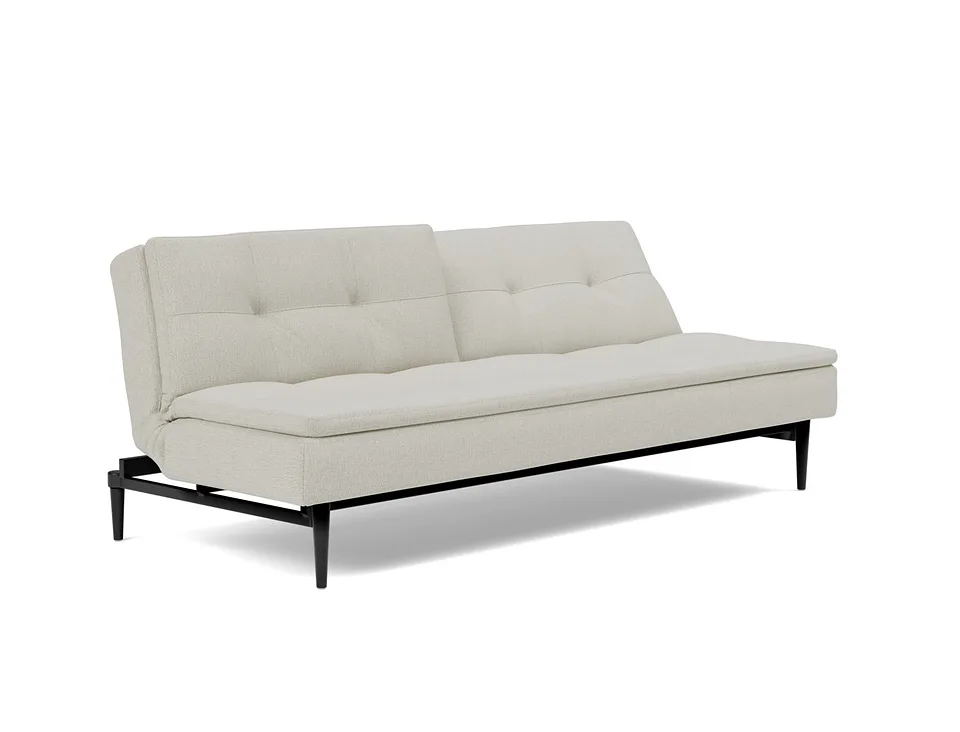 Диван-кровать Dublexo Styletto Sofa Bed, Innovation Living, в положении для отдыха — вид в три четверти
