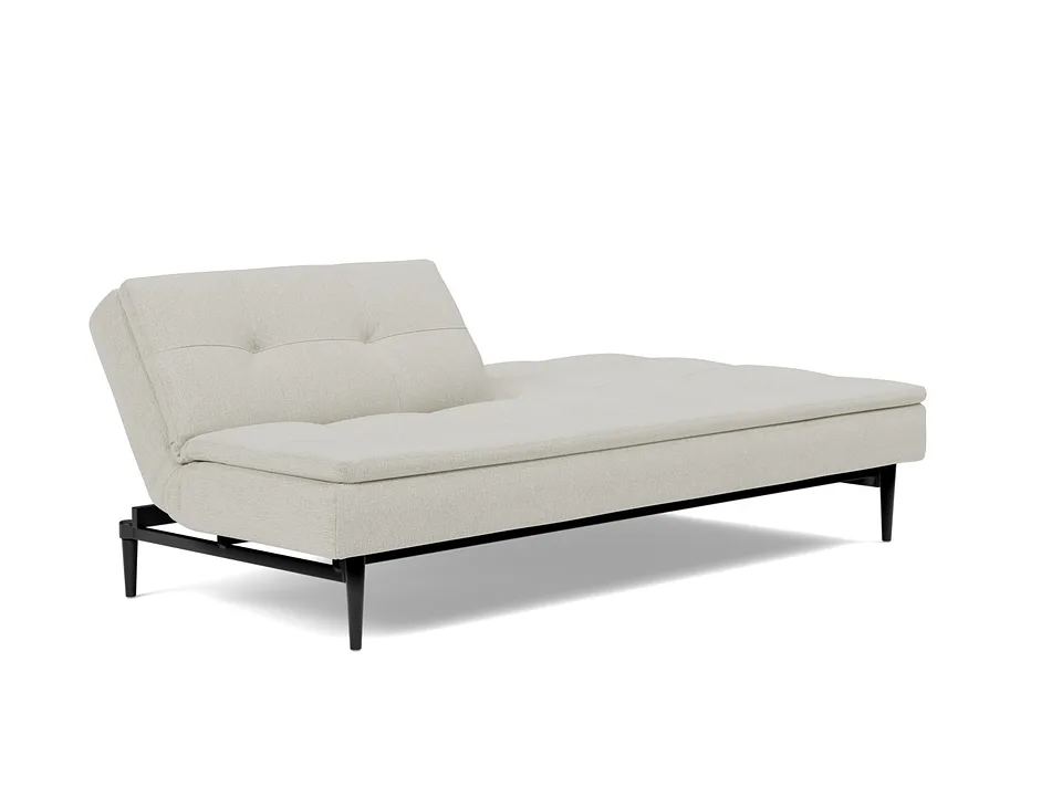 Диван-кровать Dublexo Styletto Sofa Bed, Innovation Living, в положении для отдыха — вид в три четверти