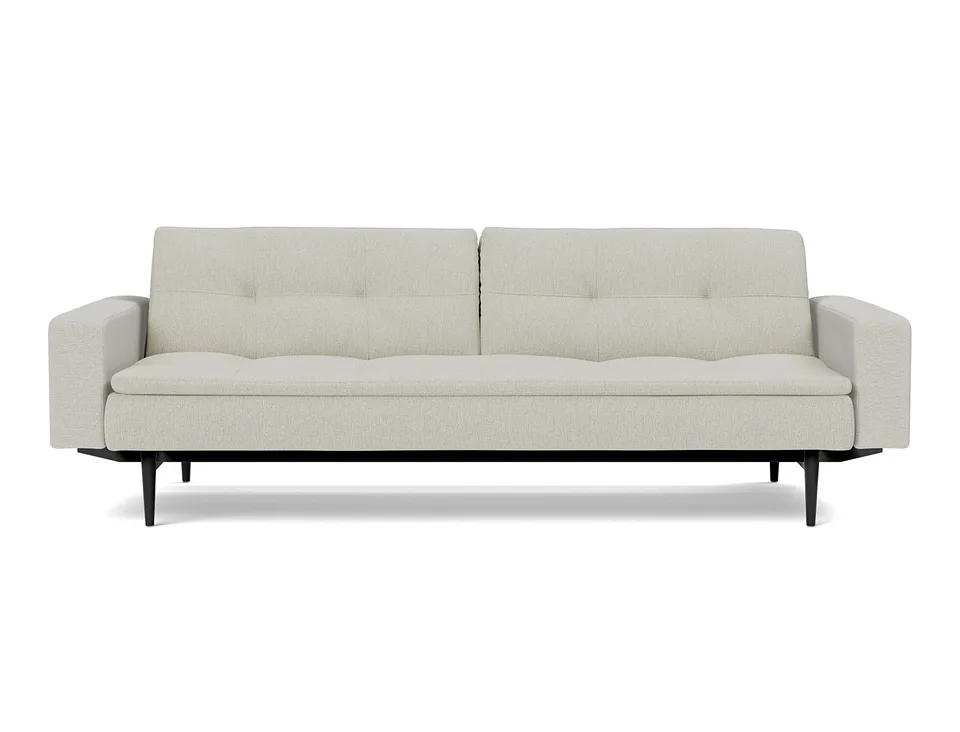 Диван-кровать Dublexo Styletto Sofa Bed With Arms, Innovation Living, в положении дивана — вид спереди