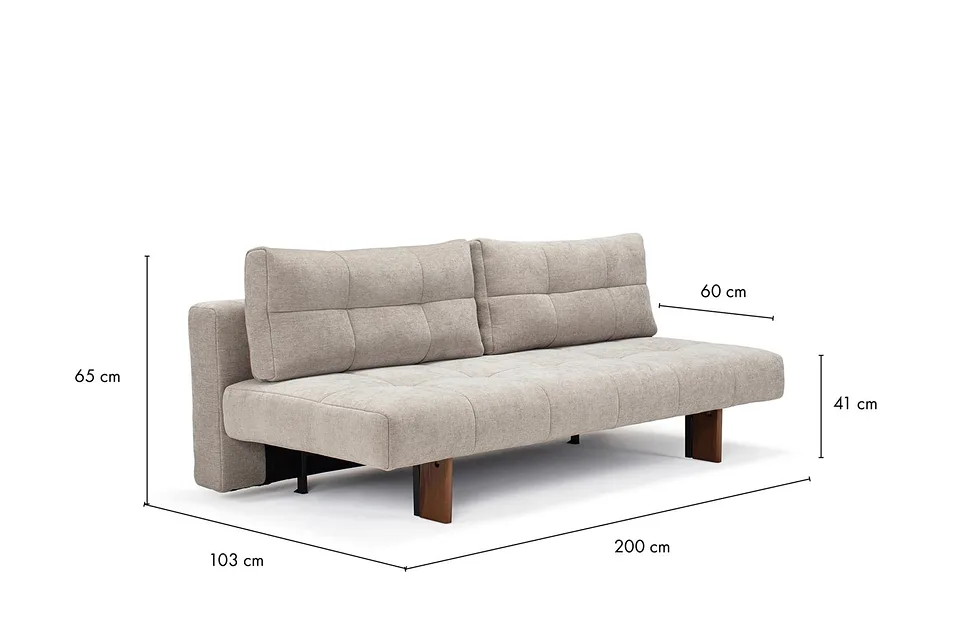 Схема размеров: диван-кровать Eilis Sofa Bed