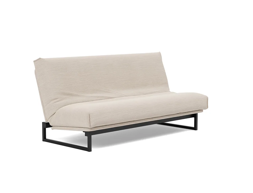 Диван-кровать Fraction Sofa Bed, Innovation Living, в положении дивана — вид в три четверти