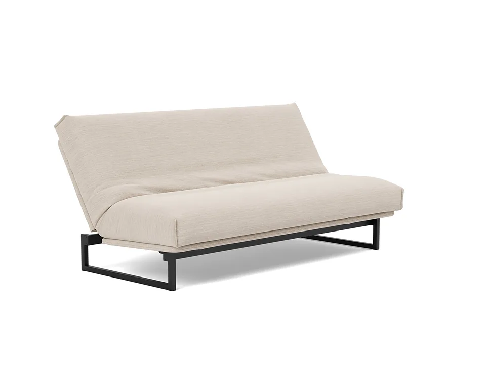 Диван-кровать Fraction Sofa Bed, Innovation Living, в положении для отдыха — вид в три четверти