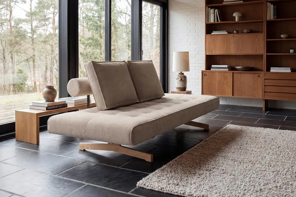 Кушетка Ghia Wood Daybed, Innovation Living, в интерьере