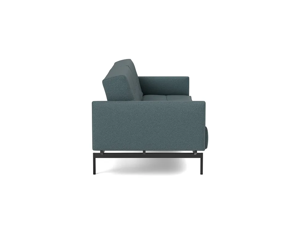 Диван-кровать ILB 201 Sofa Bed With Arms, Innovation Living, в положении дивана — вид сбоку