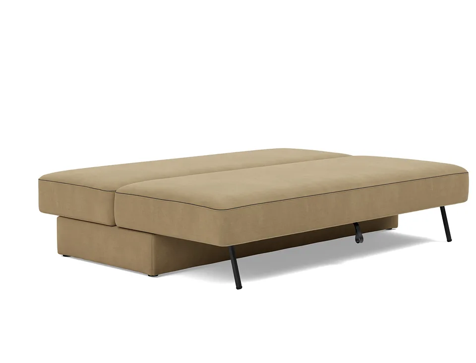 Диван-кровать ILB 400 Sofa Bed, Innovation Living, в разложенном виде — вид в три четверти
