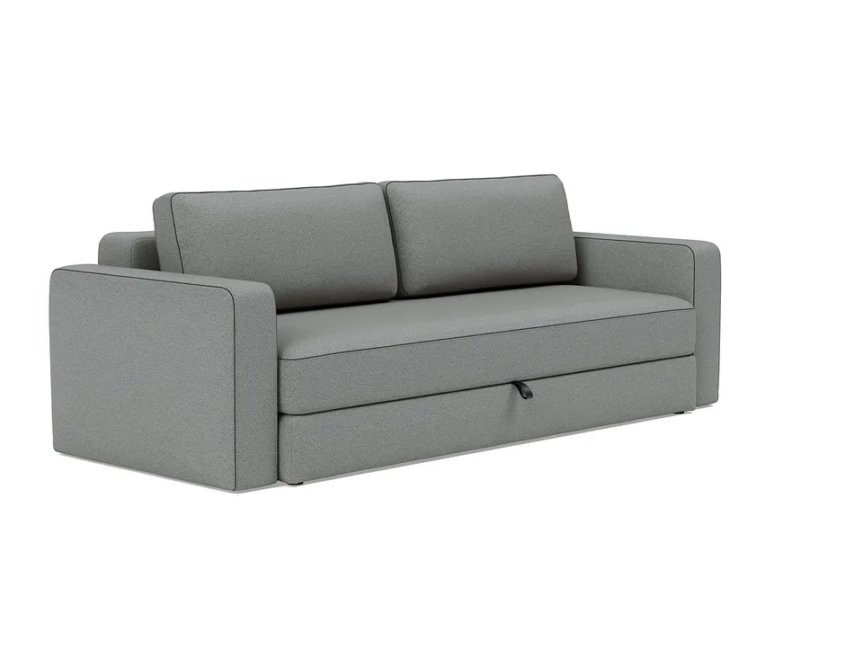 Диван-кровать ILB 401 Sofa Bed With Arms, Innovation Living, в положении дивана — вид в три четверти