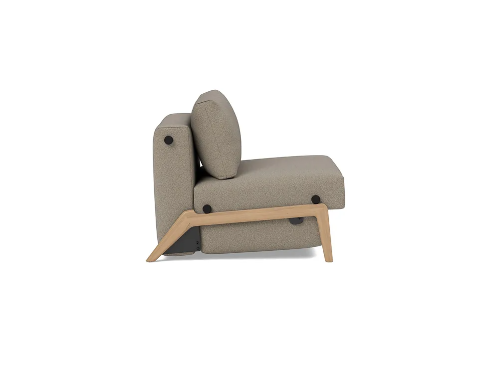 Кресло-кровать ILB 500 Chair, Innovation Living, в положении дивана — вид сбоку