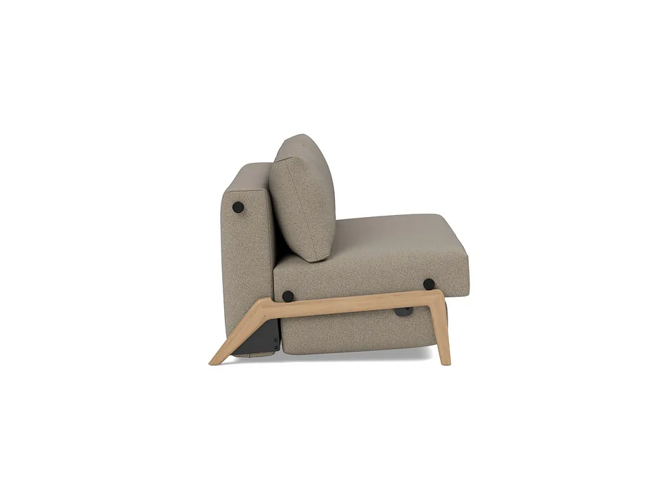 Диван-кровать ILB 500 Sofa Bed, Innovation Living, в положении дивана — вид сбоку
