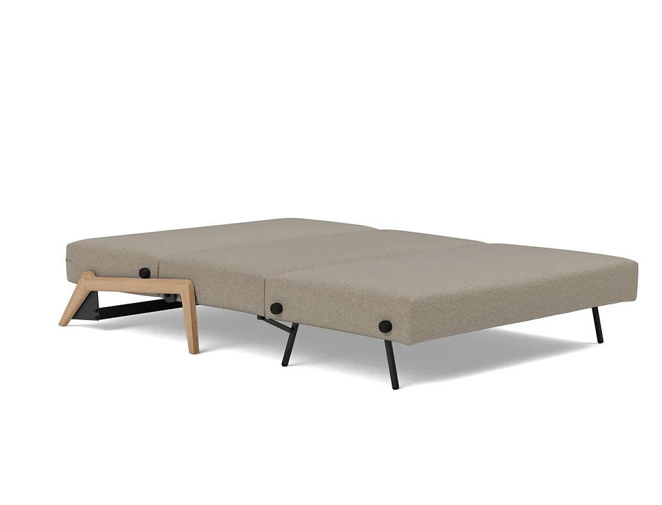 Диван-кровать ILB 500 Sofa Bed, Innovation Living, в разложенном виде — вид в три четверти