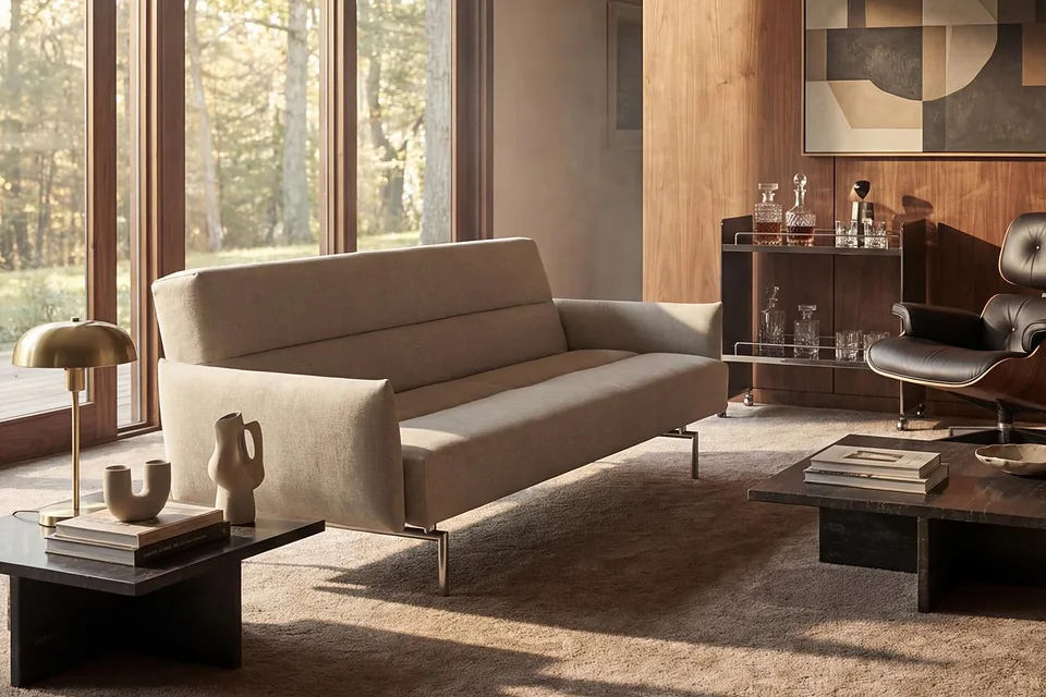 Диван-кровать Jillis Sofa Bed With Arms, Innovation Living, в интерьере