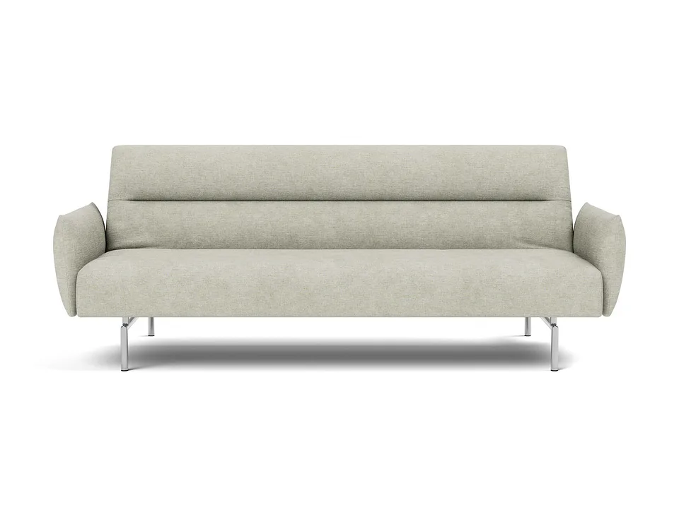 Диван-кровать Jillis Sofa Bed With Arms, Innovation Living, в положении дивана — вид спереди