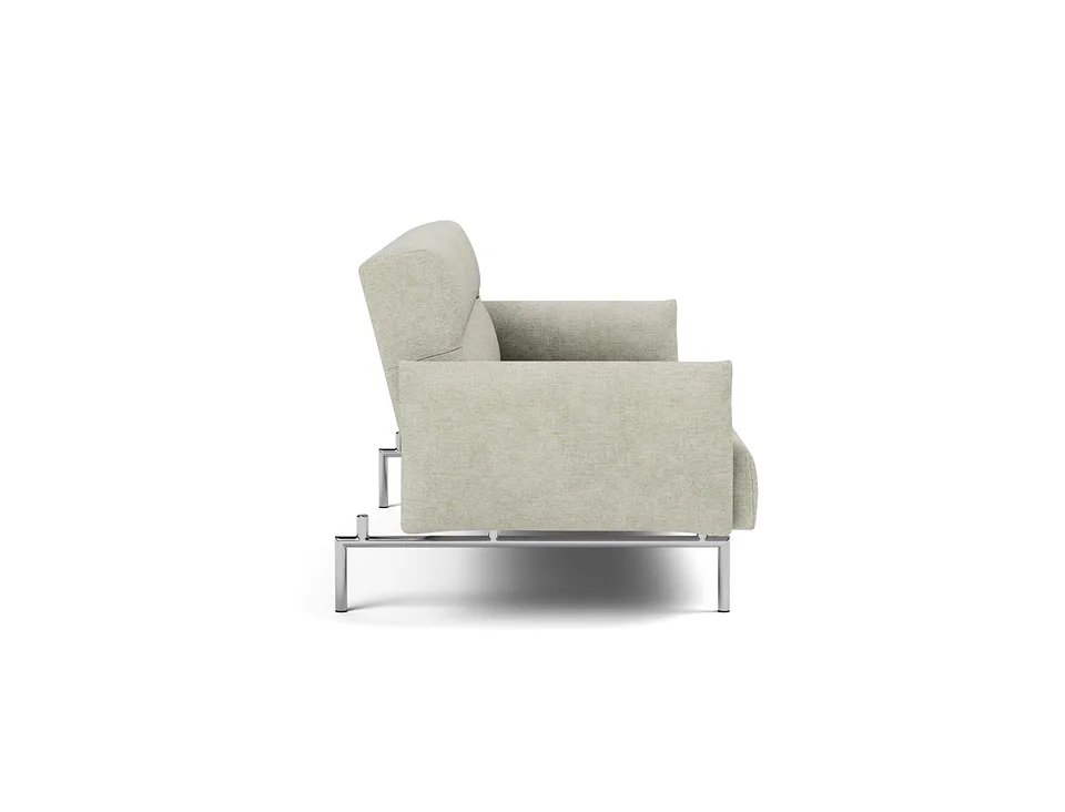 Диван-кровать Jillis Sofa Bed With Arms, Innovation Living, в положении дивана — вид сбоку